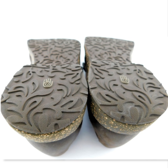 TEVA Brown Suede Leather Mary Jane Flats 8 - Picture 6 of 7